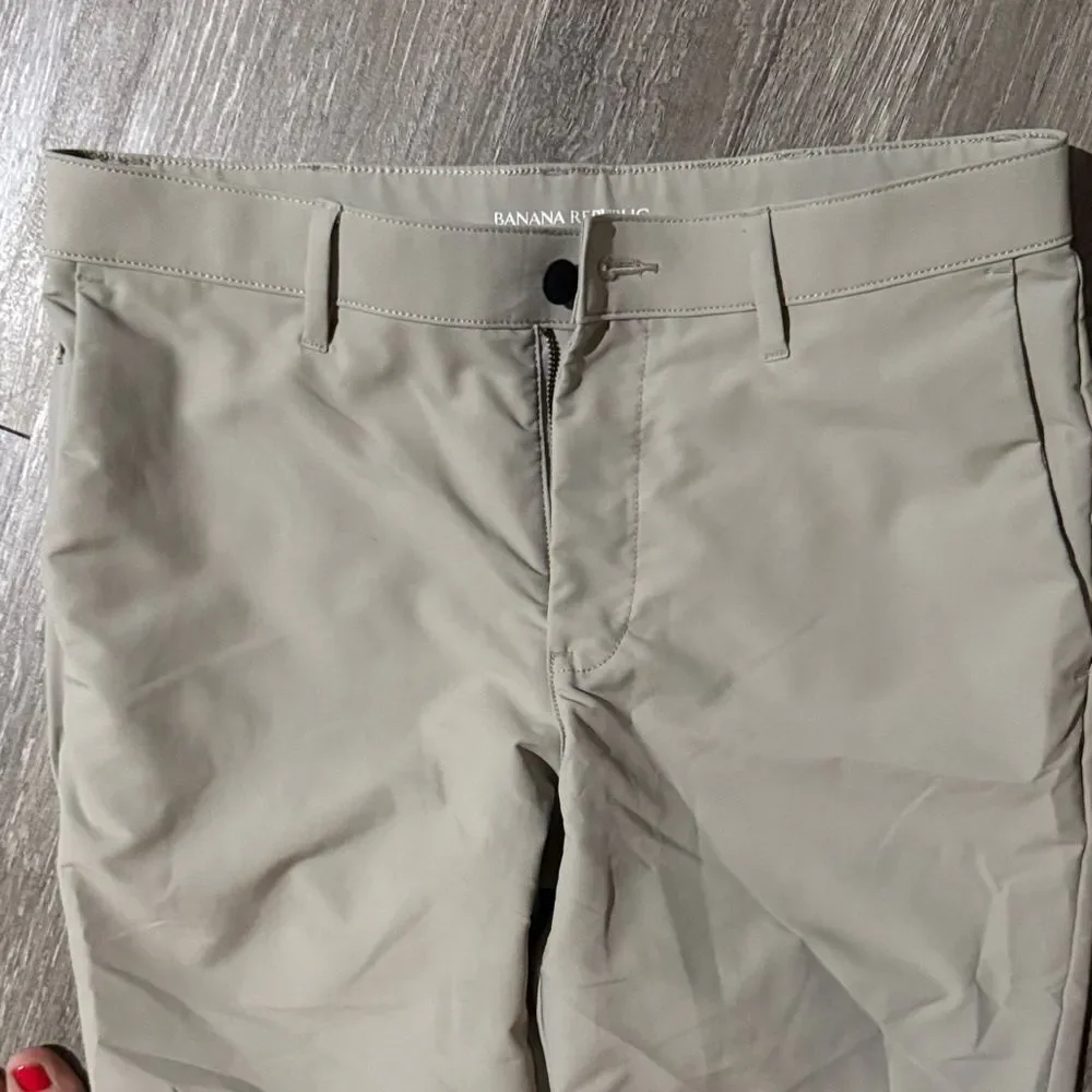 Banana Republic Light Khaki Chinos